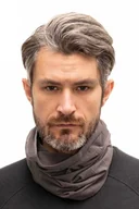 Czapki i chusty sportowe damskie - Komin termoaktywny wełniany Brubeck Wool KM10360 stalowy - miniaturka - grafika 1