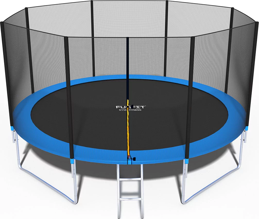 FunFit trampolina ogrodowa dla dzieci, 435 cm