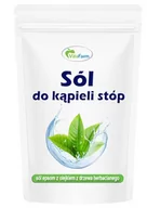 Zdrowa żywność - Sól Epsom do kąpieli stóp z olejkiem z drzewa herbacianego 1 kg - miniaturka - grafika 1