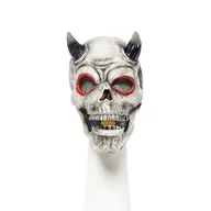 Dodatki do strojów karnawałowych - Amscan, Maska lateksowa Demon Skull - miniaturka - grafika 1
