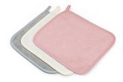 Ręczniki - MEMI 3-pak ręczniczków bambusowych do twarzy / odbijania / mycia powder pink memi-184 - miniaturka - grafika 1