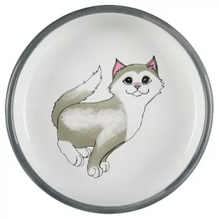Trixie Miseczka porcelanowa z motywem dla ras krótkonosych XL - Miski dla psów - miniaturka - grafika 1