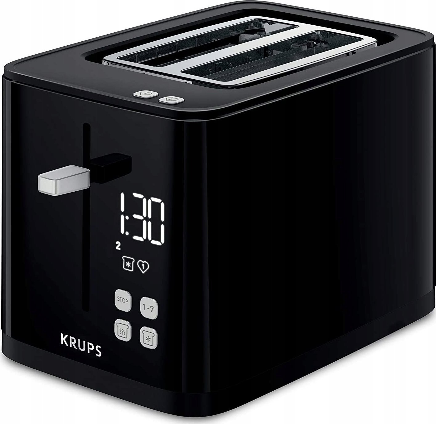 Toster Krups Krups toaster KH6418 black - Smartn Light