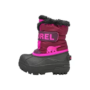 Sorel Śniegowce dla niemowląt, uniseks, Fioletowy fioletowy Dahlia Groovy Pink, 25 EU - Śniegowce damskie - miniaturka - grafika 1