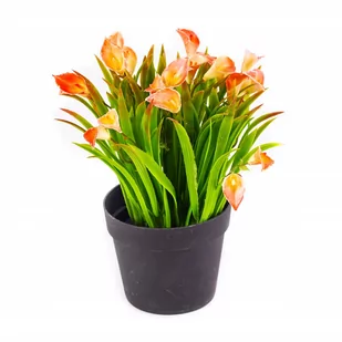 Sztuczne Kwiaty W Doniczce trawa Różne Kolory - Sztuczne kwiaty - miniaturka - grafika 1