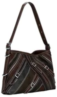 Torebki damskie - Desigual Torba unisex Fibonacci torba na ramię, brązowa, jeden rozmiar, Brązowy, Rozmiar Uniwersalny - miniaturka - grafika 1