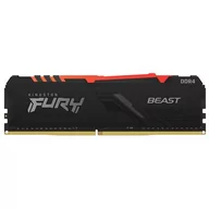 Pamięci RAM - Kingston Fury Beast RGB DDR4 8 GB 3733MHz CL19 KF437C19BBA/8 KF437C19BBA/8 - miniaturka - grafika 1