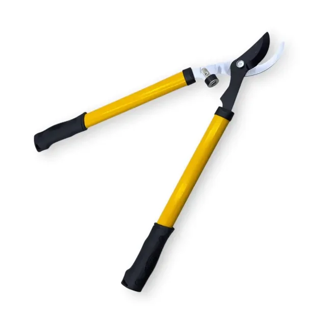 Sekator Ogrodowy Ręczny 54 Cm Do Gałęzi Stalowe Ostrze Ergonomiczne Rączki