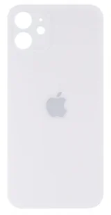 Klapka Plecki Tył iPhone 12 Mini White Duże oczko - Części serwisowe do telefonów - miniaturka - grafika 1