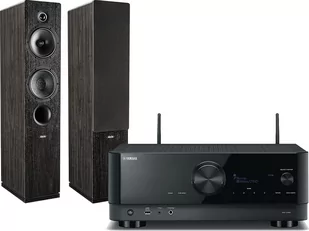 Yamaha RX-A6A czarny + Tesi 561 czarny - Zestawy stereo - miniaturka - grafika 1
