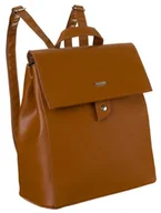 Plecaki - Poręczny jednokomorowy plecak damski z klapką - David Jones - miniaturka - grafika 1