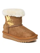 Buty dla dziewczynek - Mickey&Friends Śniegowce CS-021DSTC-A Brązowy - miniaturka - grafika 1