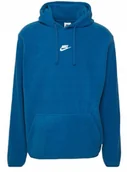 Bluzy męskie - BLUZA MĘSKA NIKE POLAROWA Z KAPTUREM FJ0726 457 r. M - miniaturka - grafika 1