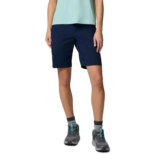Damskie Spodenki COLUMBIA LESLIE FALLS LONG SHORT 2119193464 – Granatowy - Spodenki damskie - miniaturka - grafika 1
