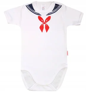 BODY KR NAPIS nadruk Marynarskie r 86 KLEKLE - Body dla niemowląt - miniaturka - grafika 1