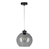 Lampy sufitowe - Britop Laguna D25 lampa wisząca 1-punktowa czarna 18620104 - miniaturka - grafika 1