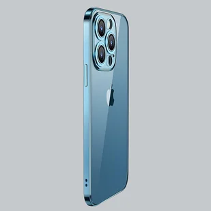 Joyroom Chery Mirror Case etui pokrowiec do iPhone 13 Pro obudowa z metaliczną ramką srebrny (JR-BP908 silver) - Etui i futerały do telefonów - miniaturka - grafika 10