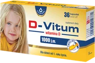 Witaminy i minerały - Oleofarm SP Z O.O D-VITUM Witamina D dla dzieci 1000 j.m 36 kaps 3419121 - miniaturka - grafika 1