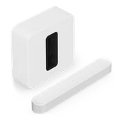 Soundbary - SONOS BEAM (Gen2) + SUB 4 zestaw rozrywkowy premium (komplet/biały) - miniaturka - grafika 1