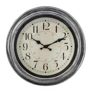 Zegar ścienny Nelson Silver 40 cm - Zegary - miniaturka - grafika 1
