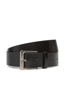 Paski - Calvin Klein Pasek Męski Classic Buckle 35Mm LV04G7027G Czarny - miniaturka - grafika 1
