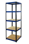 Szafy i regały magazynowe - Regał Helios magazynowy metalowy HBN_180X050X50_5_0WZ ilość półek 5 nośność 175 kg / Wamar-Sosenka - miniaturka - grafika 1