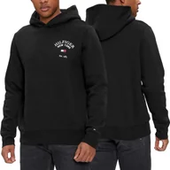 Bluzy męskie - Tommy Hilfiger bluza męska czarna kangurka MW0MW33641-BDS XL - miniaturka - grafika 1