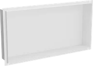 Półki łazienkowe - Mexen X-Wall-NR półka wnękowa bez kołnierza 60 x 30 cm, biała - 1921603010 - miniaturka - grafika 1