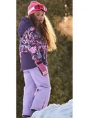 Spodnie narciarskie - Peek U Spodnie narciarskie "Tara" w kolorze fioletowym - miniaturka - grafika 1
