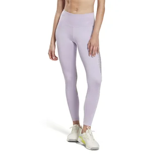 Damskie Legginsy REEBOK MOD SAFARI POLY TIGHT HT6075 – Fioletowy - Legginsy - miniaturka - grafika 1