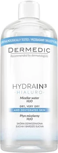 Biogened S.A DERMEDIC HYDRAIN 3 HIALURO Płyn micelarny H2O 500 ml 7071824 - Płyny micelarne Biogened S.A DERMEDIC HYDRAIN 3 HIALURO Płyn micelarny H2O 500 ml 7071824 - Płyny micelarne - miniaturka - grafika 1