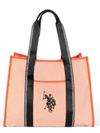 Torebki damskie - U.S. Polo Assn. Shopper bag w kolorze brzoskwiniowym - 41 x 36 x 16 - miniaturka - grafika 1
