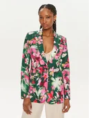 Marynarki i żakiety damskie - Morgan Marynarka 241-VOCHA.F Zielony Regular Fit - miniaturka - grafika 1