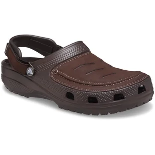 Męskie kapcie Crocs Yukon Vista II LR Clog M Rozmiar butów (UE): 46-47 / Kolor: brązowy - Klapki i japonki męskie - miniaturka - grafika 1