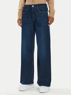 Spodnie damskie - Guess Jeansy W4BA82 D5HF1 Niebieski Palazzo Fit - miniaturka - grafika 1