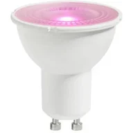 Systemy inteligentnych domów - Nordlux Smart żarówka LED 1x5,4W GU10 różowy/biały opal 2170081000 - miniaturka - grafika 1