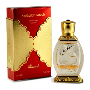 Rasasi, Mukhallat Al Oudh, perfumy w olejku, 20 ml - Wody i perfumy damskie - miniaturka - grafika 1
