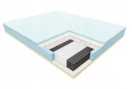 Materace - Materac Nolli Adaptive Grey 80x200 - miniaturka - grafika 1