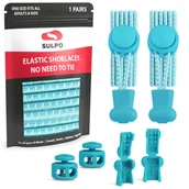 Akcesoria obuwnicze - Sznurówki bez wiązania elastyczne do butów sportowych - miniaturka - grafika 1