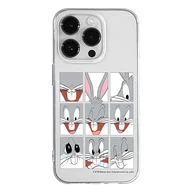 Etui i futerały do telefonów - ERT GROUP etui na telefon Iphone 14 PRO, case oryginalny i oficjalnie licencjonowany przez Looney Tunes, wzór Bugs 015, optymalnie dopasowane, plecki z TPU częściowo przeźroczyste - miniaturka - grafika 1