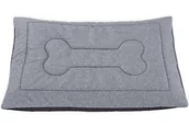 Legowiska dla psów - Legowisko mata dla psa Welsti szary melanż len kość L 100x70 wigofil - miniaturka - grafika 1