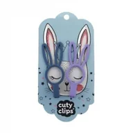 Zabawy w naśladowanie dorosłych - Spinki do włosów Snails Cuty Clips-Bunny Eyes 12 - miniaturka - grafika 1
