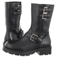 Botki damskie - Bikery Czarne TR 798-S (SL544-a) Sergio Leone - miniaturka - grafika 1