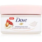 Peelingi do ciała - Dove Kremowy peeling pod prysznic 225 ml De - miniaturka - grafika 1