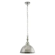 Lampy sufitowe - Eglo LAMPA wisząca EASINGTON 49178 metalowa OPRAWA zwis IP20 kopuła chrom - miniaturka - grafika 1