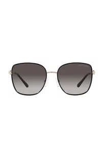 Michael Kors okulary przeciwsłoneczne damskie kolor czarny - Okulary przeciwsłoneczne - miniaturka - grafika 1