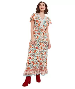 Joe Browns Damska letnia sukienka maxi w stylu boho, wielokolorowa, 16, multi, 42 - Sukienki - miniaturka - grafika 1
