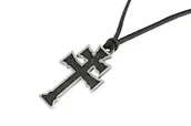 Wisiorki - Męski Wisiorek Krzyż Karawaka Solidny - miniaturka - grafika 1