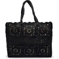 Torebki damskie - TWINSET Shopperka - miniaturka - grafika 1