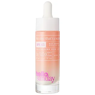 Serum do twarzy - Hello Sunday Hello Sunday The One That\'s a Serum SPF 45 Antyoksydacyjne serum naprawcze z UV 30 ml - grafika 1